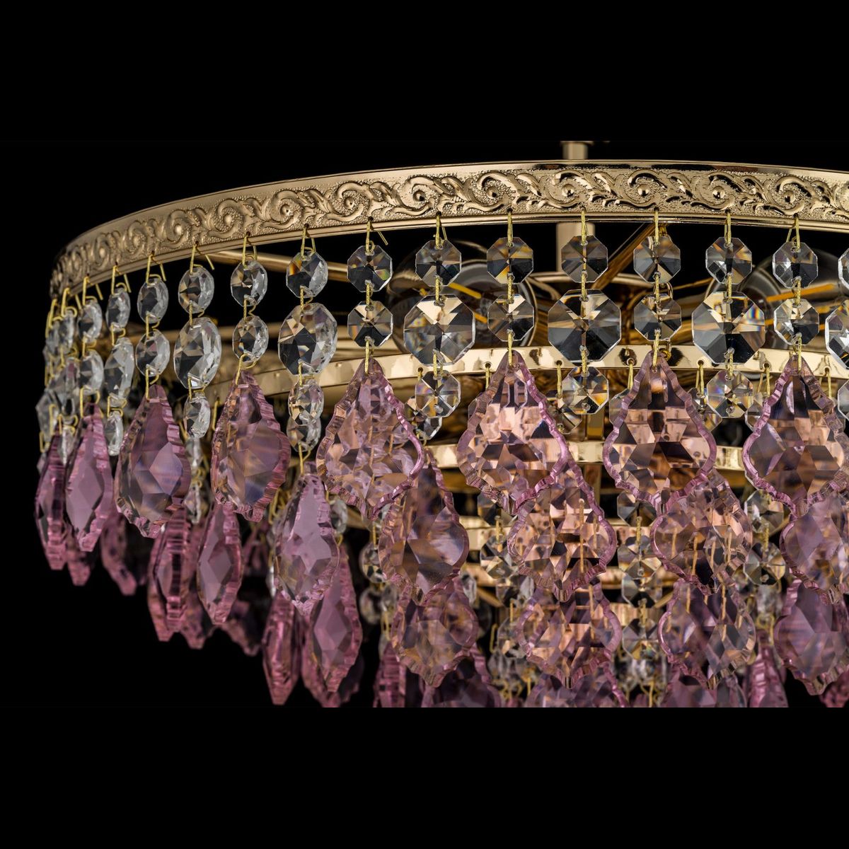 фото потолочная люстра arti lampadari castellana e 1.3.38.603 g | 220svet.ru