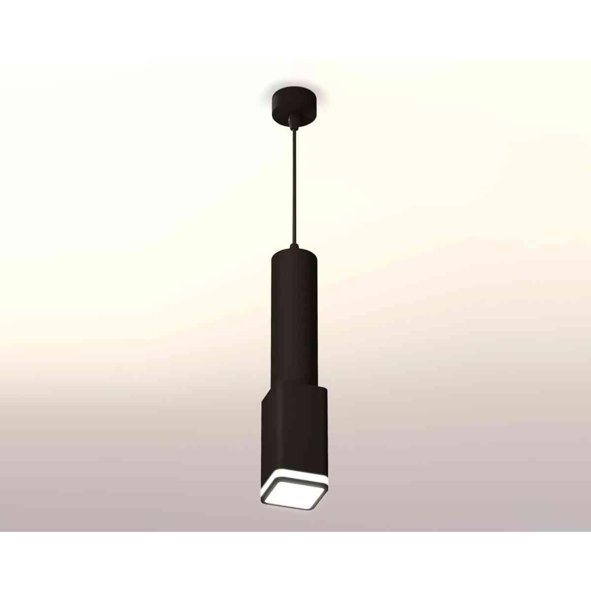 фото комплект подвесного светильника ambrella light techno spot xp7821002 sbk/fr черный песок/белый матовый (a2302, c6356, a2010, c7821, n7751) | 220svet.ru