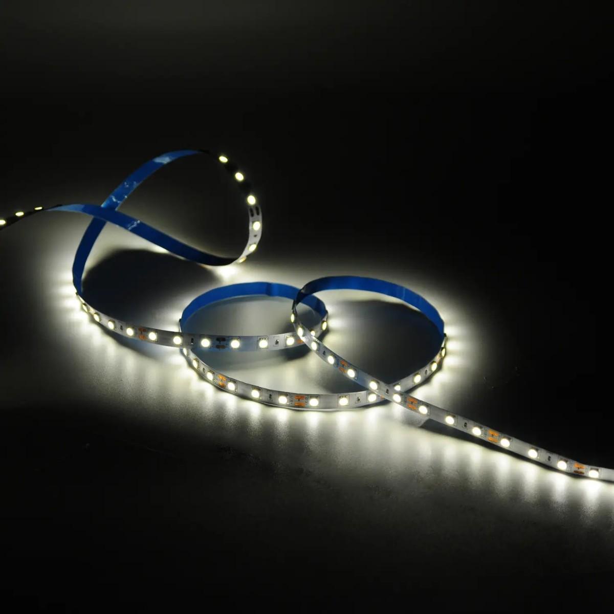 фото лента gauss 10w/m 60led/m 5050smd теплый белый 1m bt033 | 220svet.ru