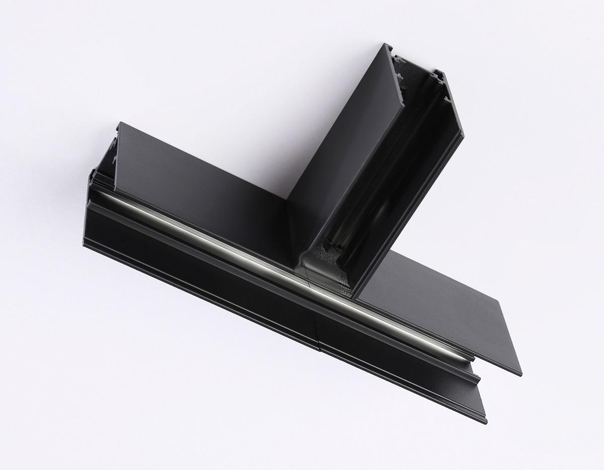 фото коннектор t-образный для накладного шинопровода ambrella light track system magnetic gl3374 | 220svet.ru