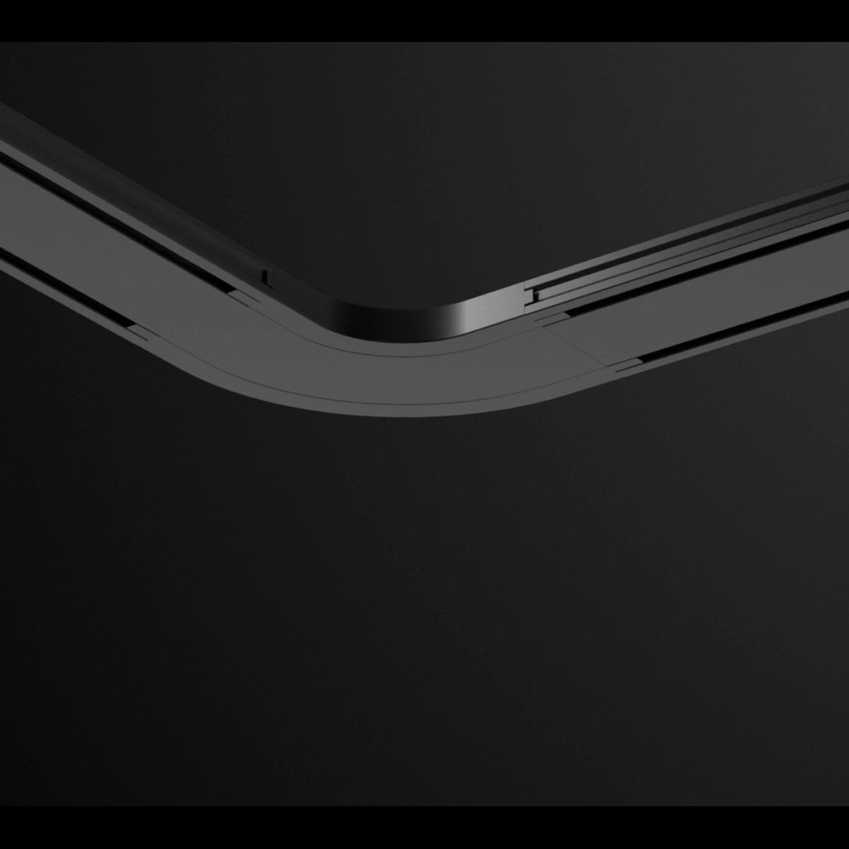 фото соединитель l-образный скругленный с токопроводом novotech shino 135207 | 220svet.ru