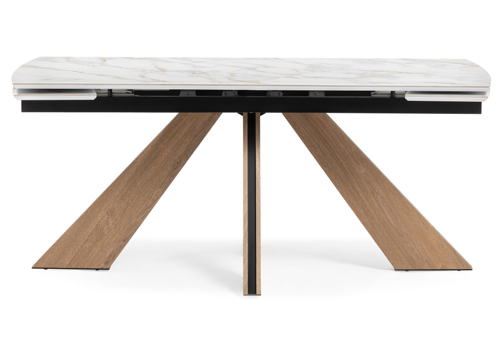 фото керамический стол раскладной woodville шаннон carla larkinm / дуб монтана 588055 | 220svet.ru