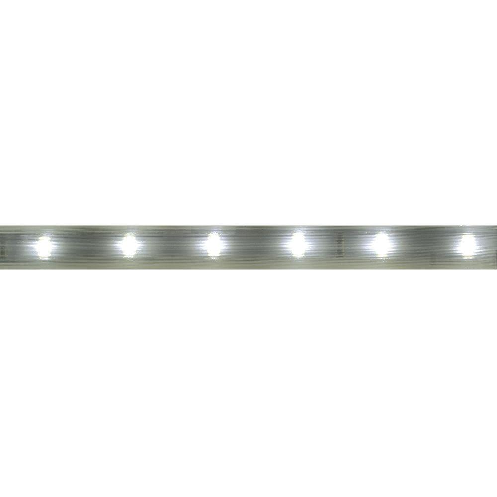 фото светодиодная влагозащищенная лента saffit 6w/m 60led/m 2835smd дневной белый 50м sst20 55244 | 220svet.ru