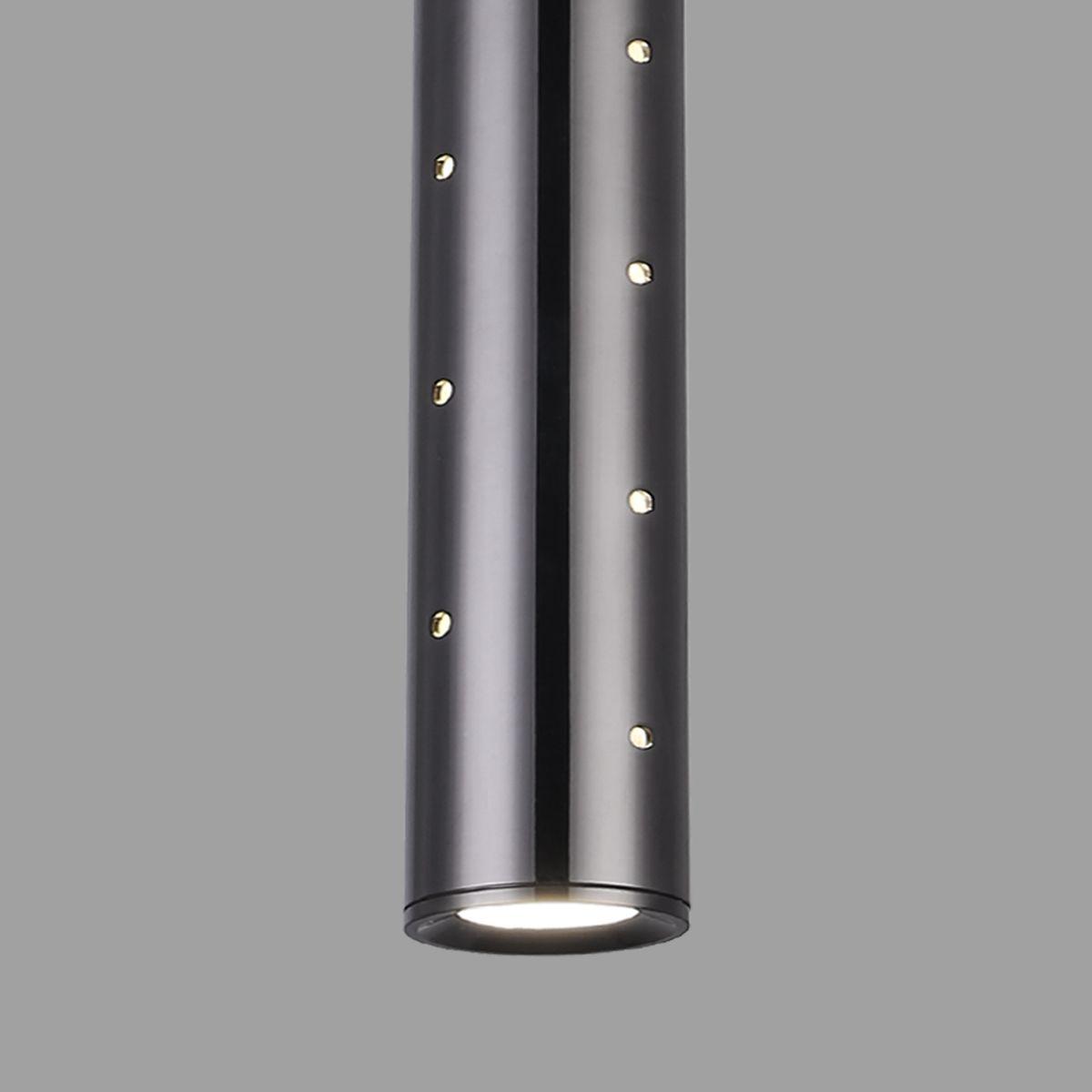 фото подвесной светодиодный светильник elektrostandard bong 50214/1 led черный жемчуг a055668 | 220svet.ru