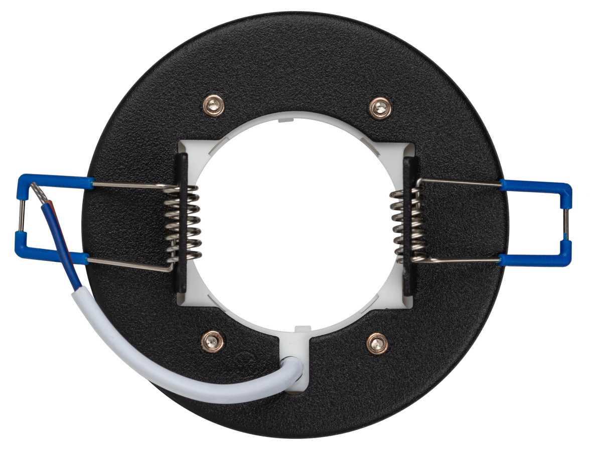 фото светильник встраиваемый эра dk115 sbk под лампу gx53 черный матовый б0061184 | 220svet.ru