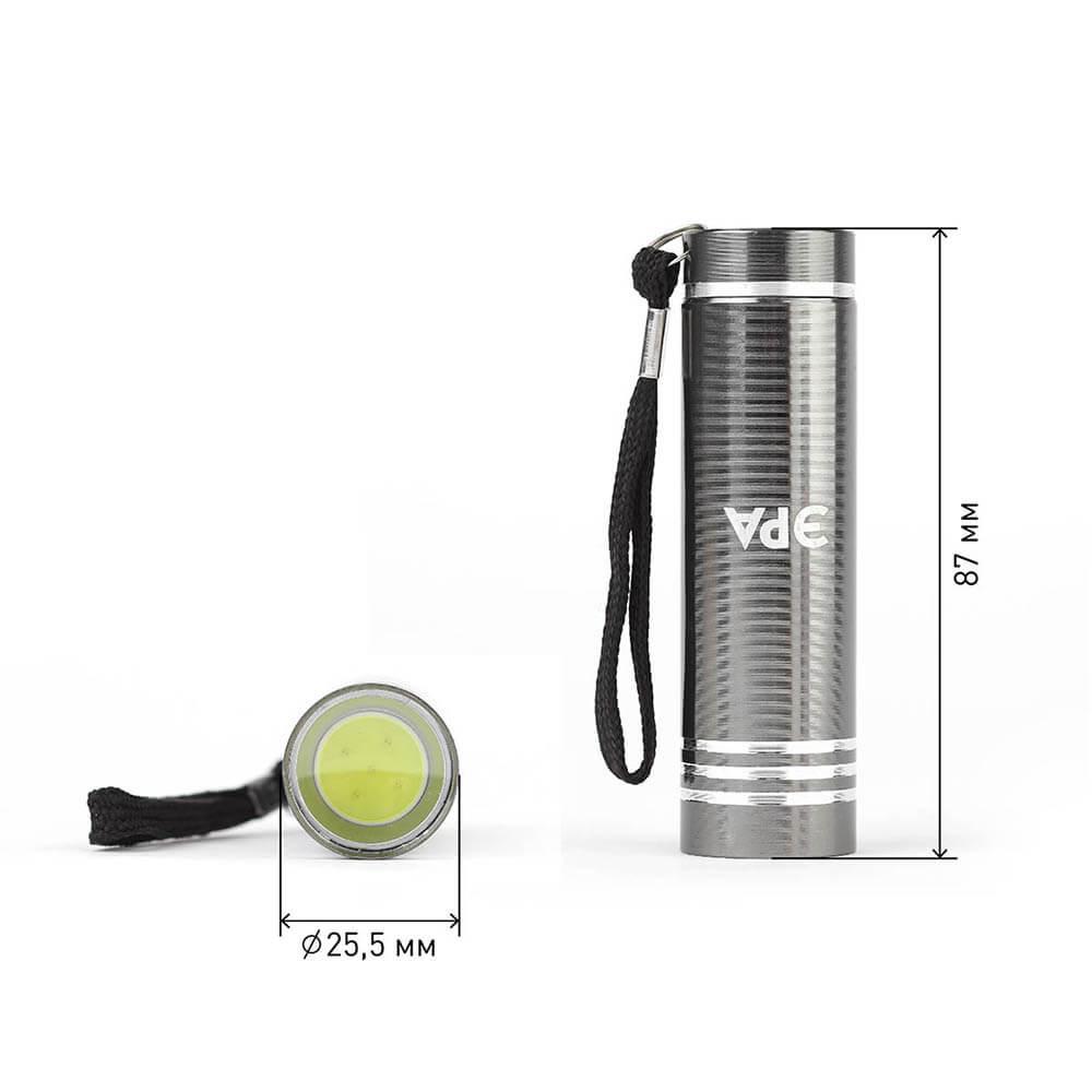 фото карманный светодиодный фонарь эра от батареек 87х26 120 лм ub-402 б0029193 | 220svet.ru