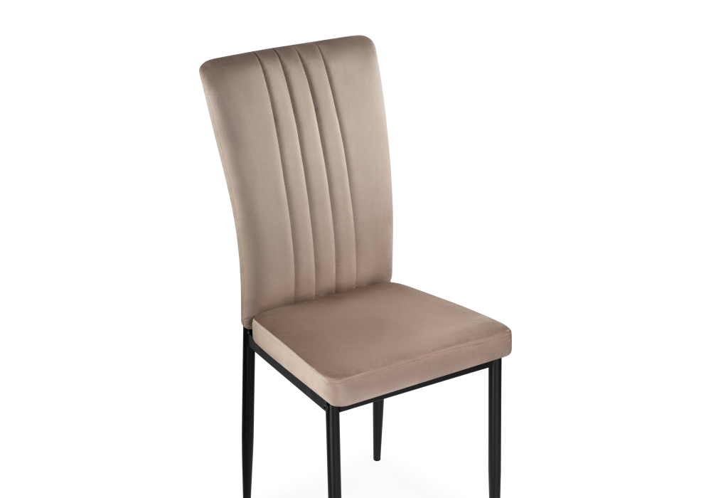 фото стул на металлокаркасе woodville rek cappuccino 15640 | 220svet.ru