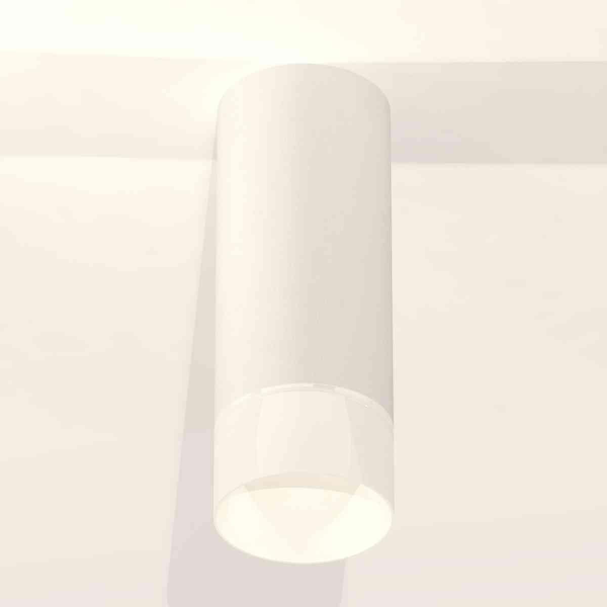фото комплект накладного светильника ambrella light techno spot xs7442016 swh/fr белый песок/белый матовый (c7442, n7170) | 220svet.ru