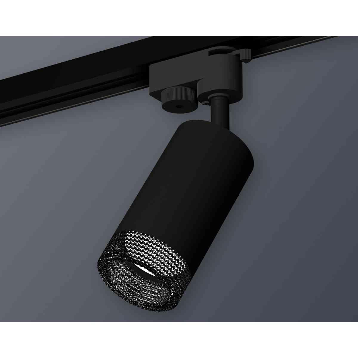 фото комплект трекового светильника ambrella light track system xt6323081 sbk/bk черный песок/тонированный (a2521, c6323, n6151) | 220svet.ru