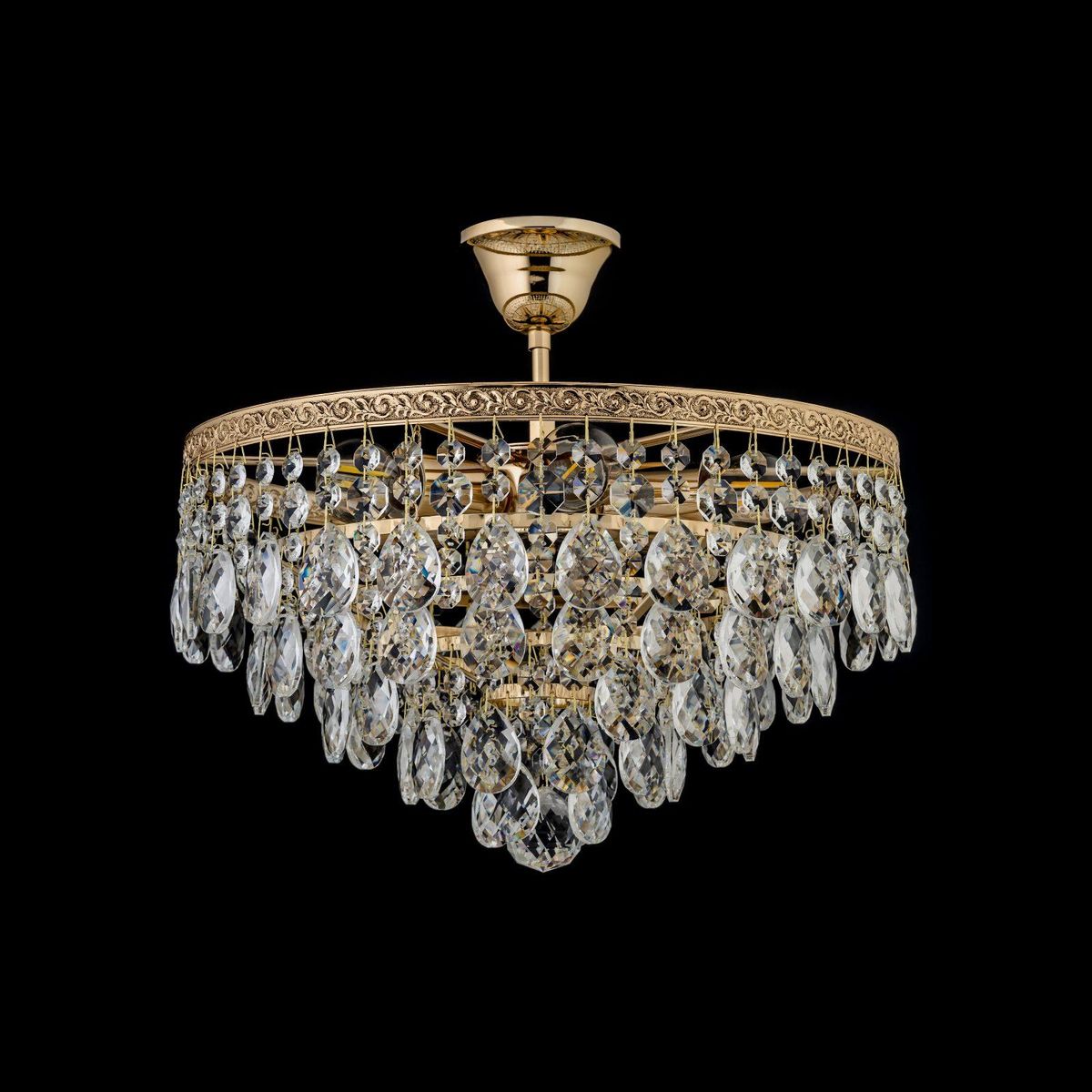 фото потолочная люстра arti lampadari castellana e 1.3.38.608 g | 220svet.ru