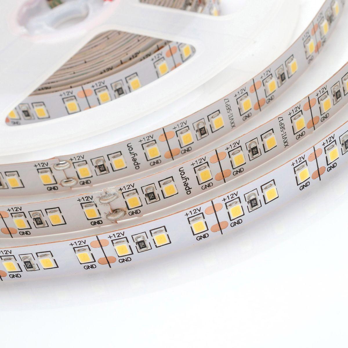фото лента apeyron 14,4w/m 120led/m 2835smd теплый белый 5m 00-51 | 220svet.ru