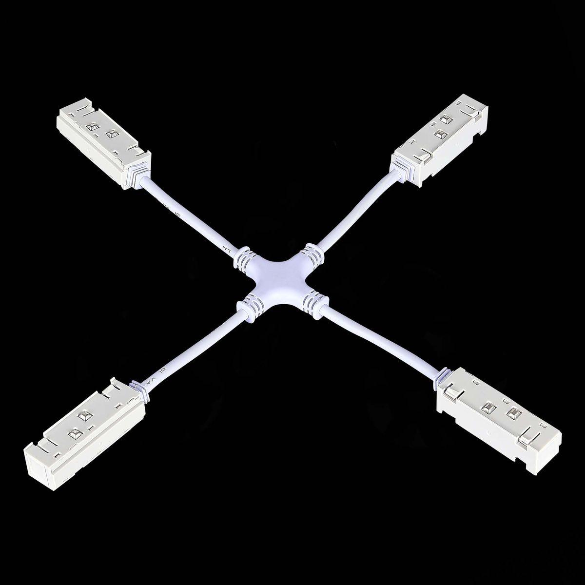 фото ввод питания x-образный st luce skyline 48 st006.569.00 | 220svet.ru