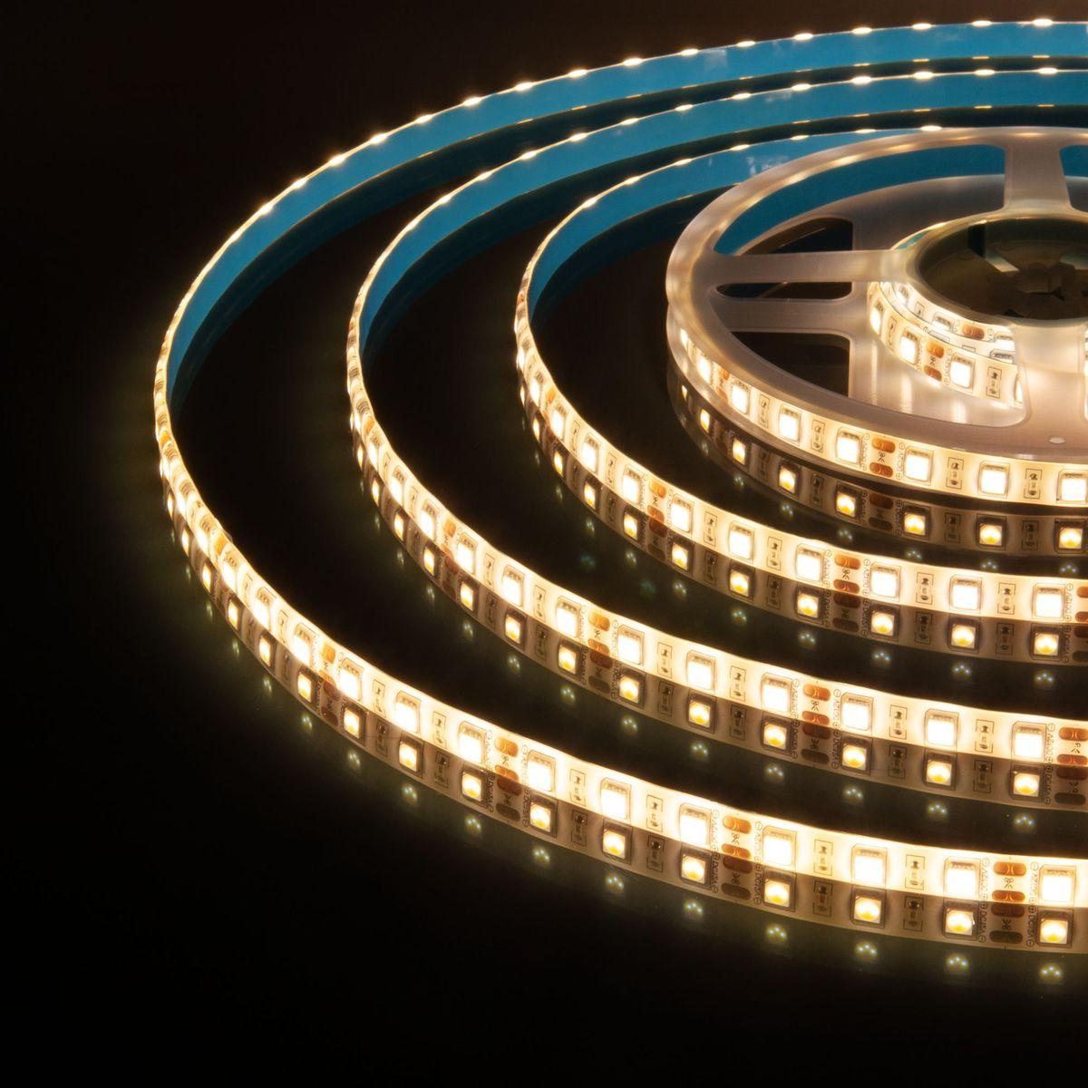 фото светодиодная влагозащищенная лента elektrostandard 14,4w/m 60led/m 5050smd дневной белый 5m a050575 | 220svet.ru