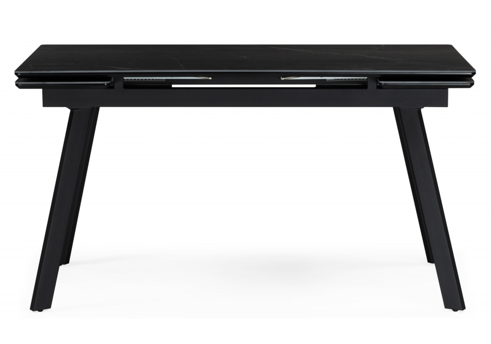 фото керамический стол раскладной 120(180)х80 woodville норман shakespeare black 622886 | 220svet.ru