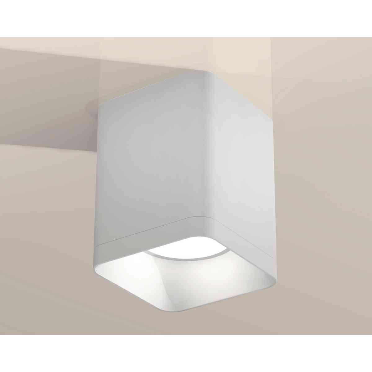 фото комплект накладного светильника ambrella light techno spot xs7812001 swh белый песок (c7812, n7701) | 220svet.ru