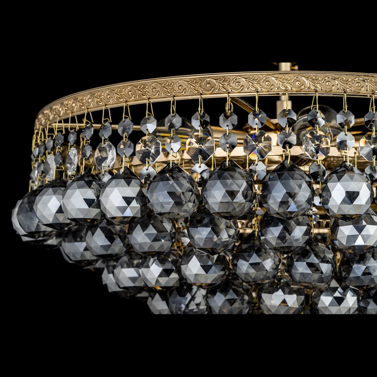 фото потолочная люстра arti lampadari castellana e 1.3.46.603 g | 220svet.ru