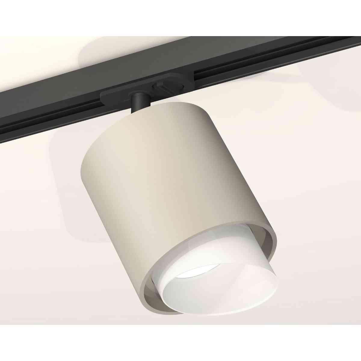 фото комплект трекового светильника ambrella light track system xt7724001 sgr/fr/sbk серый песок/белый матовый/черный песок (a2537, c7724, n7175) | 220svet.ru