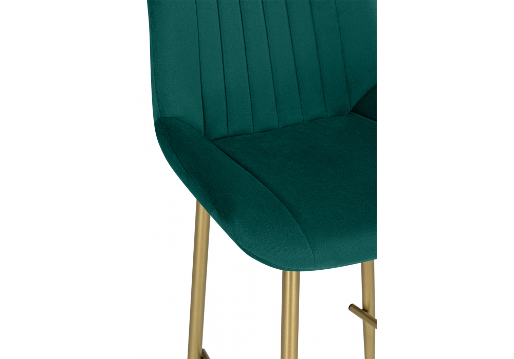 фото барный стул woodville седа зеленый (zd 667) / золотой 670548 | 220svet.ru
