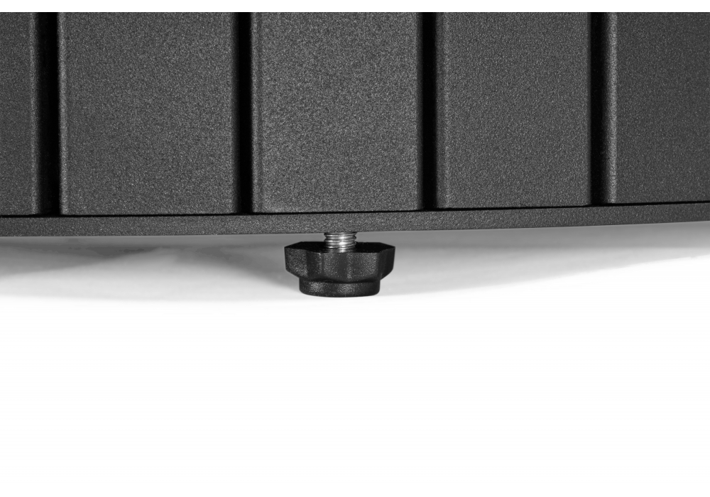 фото керамический стол раскладной woodville лорен 100(140) snow white / черный 664691 | 220svet.ru