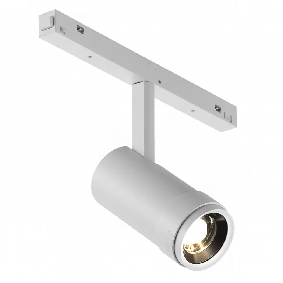 фото трековый магнитный светодиодный светильник iledex technical vision zoom 4822-020-d47-10w-10/60dg-3000k-wh | 220svet.ru