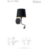 Миниатюра фото бра ideal lux nordik ap2 | 220svet.ru