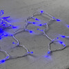 Миниатюра фото гирлянда нить с колпачком 10м синяя 24в, 100 led, провод прозрачный пвх, ip65 ltc pst100cap-10-1b | 220svet.ru