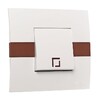 Миниатюра фото вставка mono electric коричневый 101-000800-150 | 220svet.ru