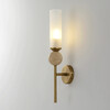 Миниатюра фото бра crystal lux simply ap1.1 brass | 220svet.ru