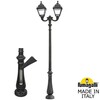 Миниатюра фото парковый фонарь fumagalli nebo ofir/simon 2l  u33.202.r20.ayh27 | 220svet.ru