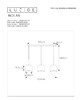 Миниатюра фото подвесной светильник lucide nolan 30488/03/30 | 220svet.ru