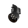 Миниатюра фото трековый трехфазный светодиодный светильник maytoni alfa trinity tr199-3-15w2.7k-m-b | 220svet.ru