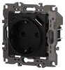 Миниатюра фото розетка эра серия 12 12-4108-05 2p+e 16a-250в со шторками с usb type-a+c 5в-3а антрацит б0067707 | 220svet.ru