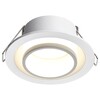 Миниатюра фото светильник встраиваемый novotech lirio 371050 белый | 220svet.ru