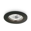 Миниатюра фото встраиваемый светильник ideal lux jazz nero | 220svet.ru