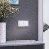 Миниатюра фото выключатель двухклавишный с подсветкой werkel hammer белые w1220101 | 220svet.ru