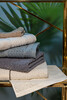 Миниатюра фото полотенце серое garda decor 119val-arg5090-pol ser | 220svet.ru