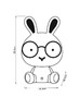 Миниатюра фото настольная лампа lucide dodo rabbit 71591/03/66 | 220svet.ru