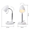 Миниатюра фото настольная лампа эра n-116-е27-40w-w б0047200 | 220svet.ru