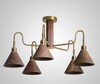 Миниатюра фото потолочная люстра на штанге inodesign domenic 44.4276 | 220svet.ru