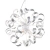 Миниатюра фото подвесная люстра ideal lux vortex sp6 argento | 220svet.ru