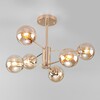 Миниатюра фото потолочная люстра eurosvet 30166/6 золото | 220svet.ru