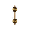 Миниатюра фото настенный светильник loft it flame 10452/2w gold | 220svet.ru