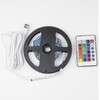 Миниатюра фото светодиодная лента uniel 4w/m rgb 3m uls-u12 3m/rgb/1.5m/usb/rc ip20 rua02c24 ul-00007534 | 220svet.ru