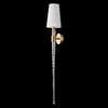 Миниатюра фото бра crystal lux luminous ap1 brass | 220svet.ru