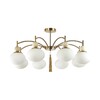 Миниатюра фото потолочная люстра lumion gloriya 8272/8c латунь | 220svet.ru