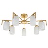 Миниатюра фото потолочная люстра escada style 1142/7p gold | 220svet.ru
