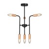 Миниатюра фото потолочная люстра vitaluce v3022-1/6pl | 220svet.ru