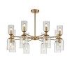 Миниатюра фото потолочная люстра на штанге lumion kassia 6586/16 золотой | 220svet.ru