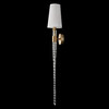 Миниатюра фото бра crystal lux luminous ap1 brass | 220svet.ru