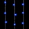 Миниатюра фото гирлянда занавес облегченный 2 x 2 м синий 220в, 400 led, провод прозрачный пвх, ip54 ltc pcl400not-10-2b | 220svet.ru